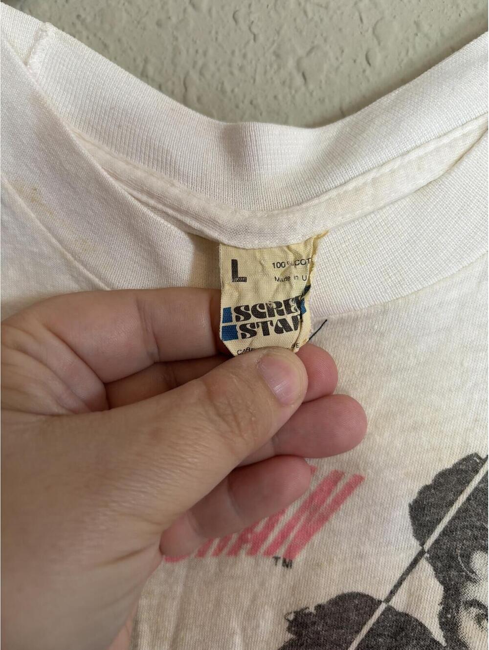 Vintage 1983 Duran Duran Graphic Band T-Shirt Size L - Picture 4 of 8